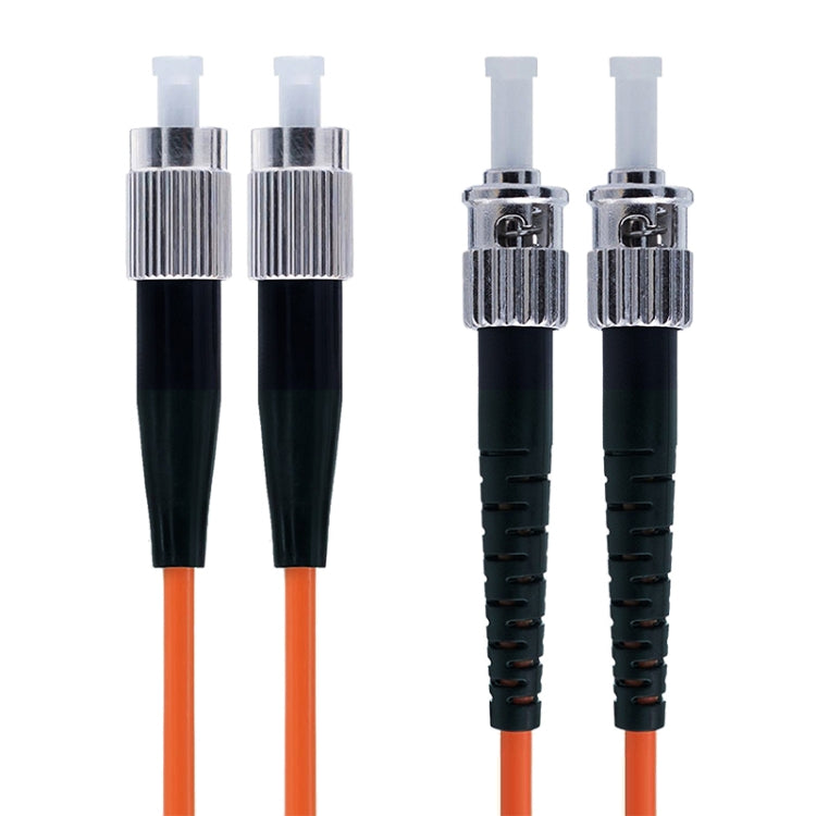 Ponticello in fibra ottica multimodale dual-core FC-ST, lunghezza: 3 m, Dual-Core Multi Mode