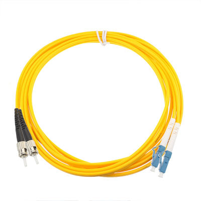 Ponticello in fibra ottica monomodale dual-core LC-ST, lunghezza: 3 m, Dual-Core Single Mode