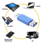 Adattatore USB 3.0 AM-AF, Outcrop Female AM to AF