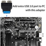 2 adattatori USB 3.0 AF a 20 pin, Adapter