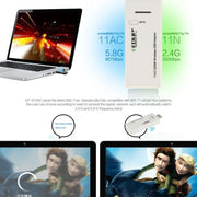 EDUP AC-1601 Adattatore wireless Wi-Fi USB 3.0 dual band 802.11AC 1200M, AC-1601 1200Mbps