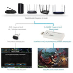 EDUP AC-1601 Adattatore wireless Wi-Fi USB 3.0 dual band 802.11AC 1200M, AC-1601 1200Mbps