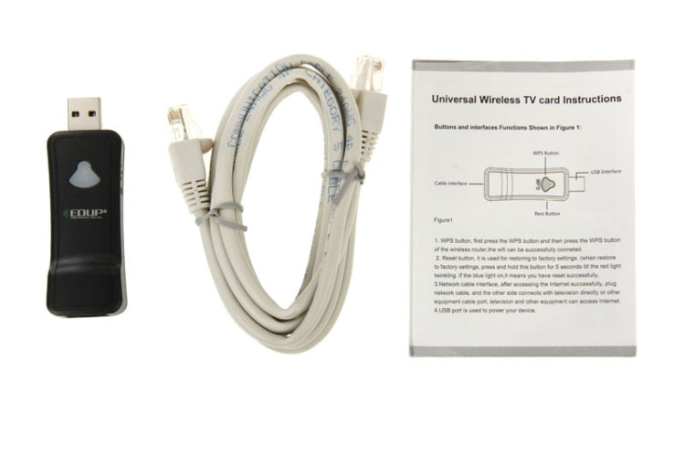 EDUP EP-2911 Adattatore di rete dongle LAN wireless USB 150Mbps 802.11n Wifi, EDUP EP-2911 150Mbps
