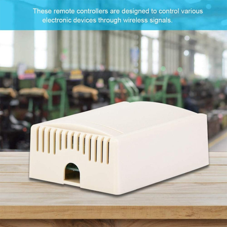 Sistema controllo remoto wireless RF 12V 2 canali 200m