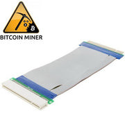 Adattatore a nastro per cavo flessibile estensore scheda riser PCI a 32 bit, lunghezza cavo: 15 cm, 32X Length: 15cm