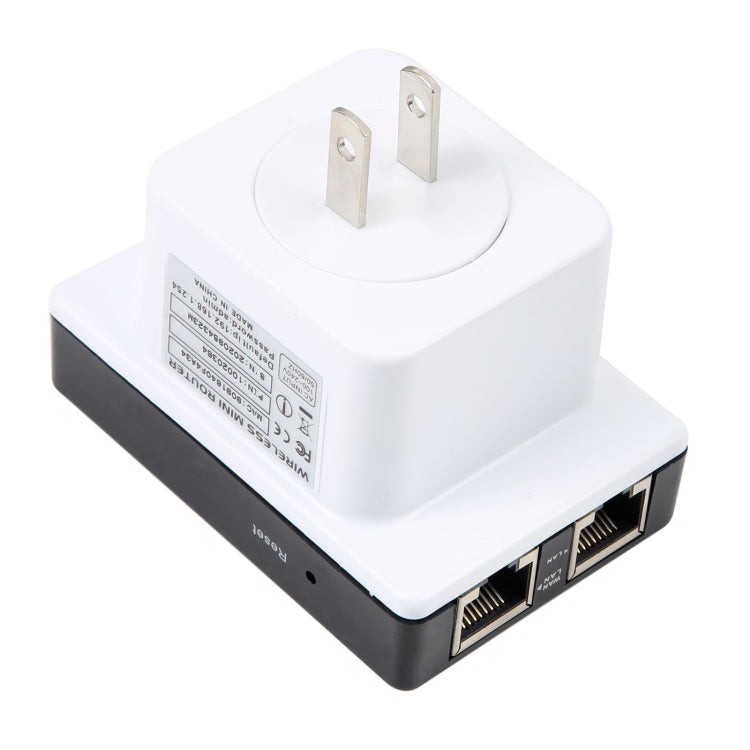 Mini router Wireless-N da 300 Mbps, supporto modalità operative AP/client/router/bridge/ripetitore, consegna casuale del segno, EU Plug, US Plug