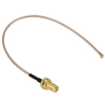 Cavo di linea modificato per router AP con antenna maschio IPX a RP-SMA, lunghezza: 15 cm, 15cm RP-SMA Male Pink