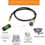Cavo convertitore N maschio a RP-SMA, lunghezza: 50 cm (nero), 50cm N Male to RP-SMA