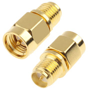 Adattatore SMA maschio a RP-SMA femmina (placcato in oro), SMA Male to RP-SMA Female