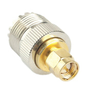 Adattatore coassiale RF da SMA-J a SL-16 / SMA maschio a M (UHF)., RF SMA-J to SL-16