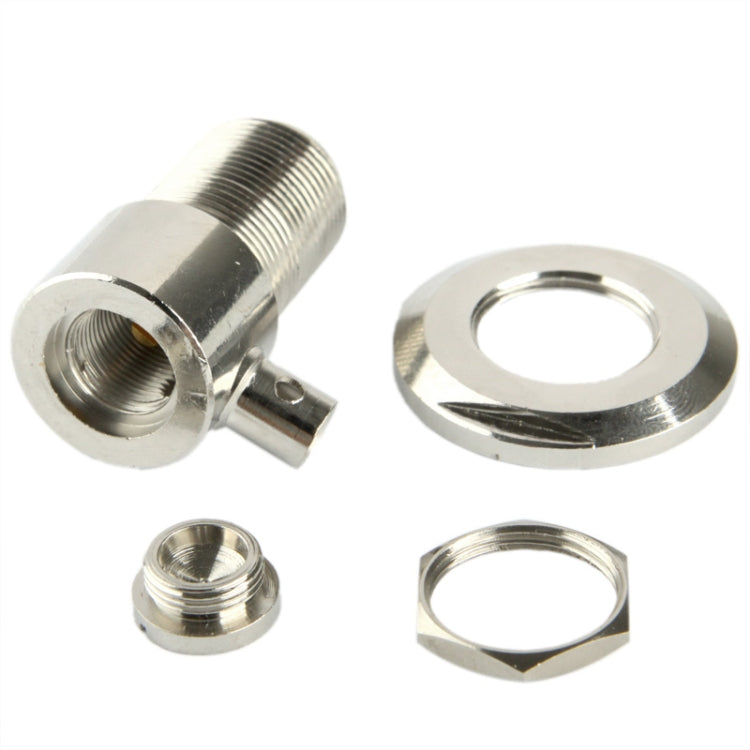Adattatore a gomito femmina UHF collegato al cavo RG58 RG142 LMR195, UHF Female Elbow RG142