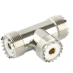 Adattatore UHF femmina a 2 x UHF femmina, UHF Female