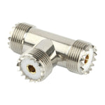 Adattatore UHF femmina a 2 x UHF femmina, UHF Female