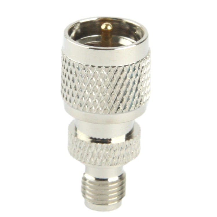 Adattatore coassiale SMA femmina a mini UHF maschio, SMA Female to Mini UHF Male