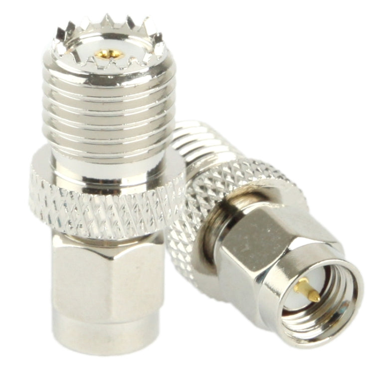 Adattatore coassiale SMA maschio a mini UHF femmina, SMA Male to Mini UHF Female