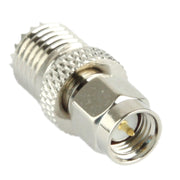 Adattatore coassiale SMA maschio a mini UHF femmina, SMA Male to Mini UHF Female