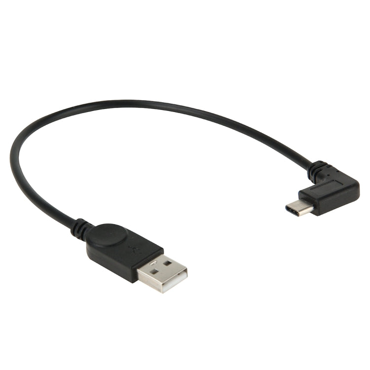 Cavo adattatore USB-C 3.0 maschio a gomito 90° 18 cm