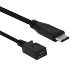 Adattatore USB-C 3.0 maschio a Mini USB femmina 29 cm