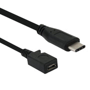 Adattatore cavo USB-C / Type-C 3.0 maschio a mini USB femmina, lunghezza: 29 cm