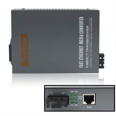 Ricetrasmettitore ottico adattivo Gigabit multimodale 10/100/1000M, 10/100/1000M Multimode Optical Transceiver