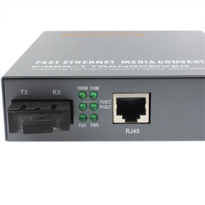 Ricetrasmettitore ottico adattivo Gigabit multimodale 10/100/1000M, 10/100/1000M Multimode Optical Transceiver