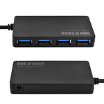 HUB USB 3.0 portatile super veloce a 4 porte Indicatore LED Hot-swap da 5 Gbps, segnale USB 3.0 trasparente, HUB 5GBPs