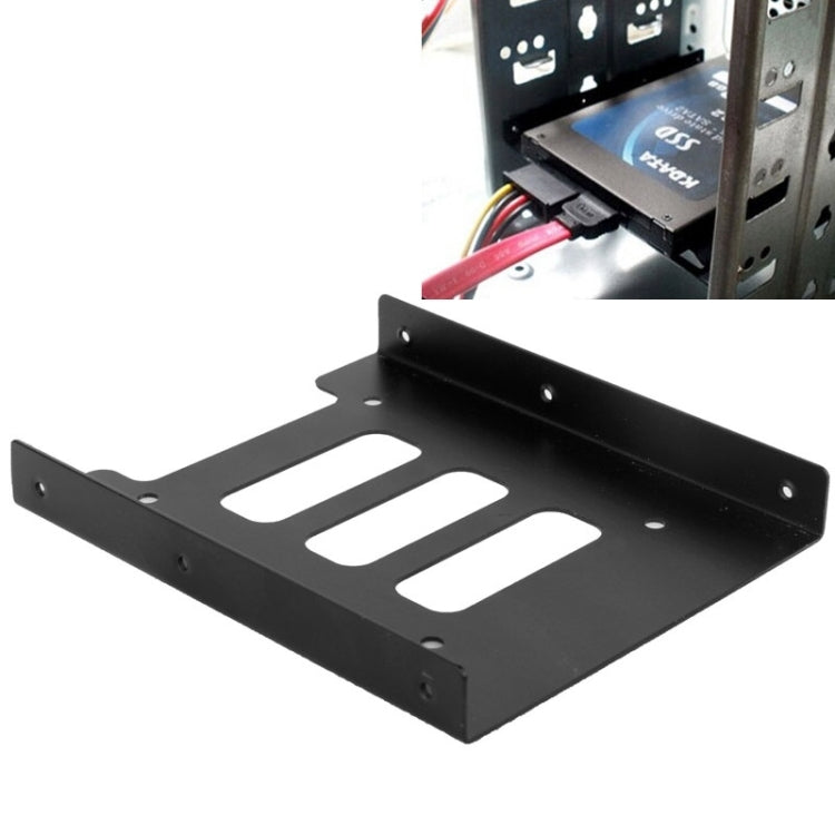 Supporto adattatore per staffa metallica per disco rigido convertitore SSD HDD da 2,5 pollici a 3,5 pollici