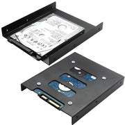 Supporto adattatore per staffa metallica per disco rigido convertitore SSD HDD da 2,5 pollici a 3,5 pollici