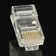 Spina modulare con connettore RJ45 ad alte prestazioni da 100 PC, oro: 3u 3 piedi, Gold: 3u 3 Feet