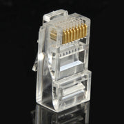 Spina modulare con connettore RJ45 ad alte prestazioni da 100 PC, oro: 3u 3 piedi, Gold: 3u 3 Feet