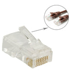 Spina modulare con connettore RJ45 ad alte prestazioni da 100 PC, oro: 3u 3 piedi, Gold: 3u 3 Feet