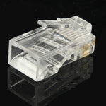 Spina modulare con connettore RJ45 da 100 PC, oro: 3u, Gold: 3u