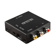 HDV-M610 Adattatore convertitore video Mini Full HD 1080P da HDMI a AV/CVBS, HDMI to AV/CVBS (Mini)
