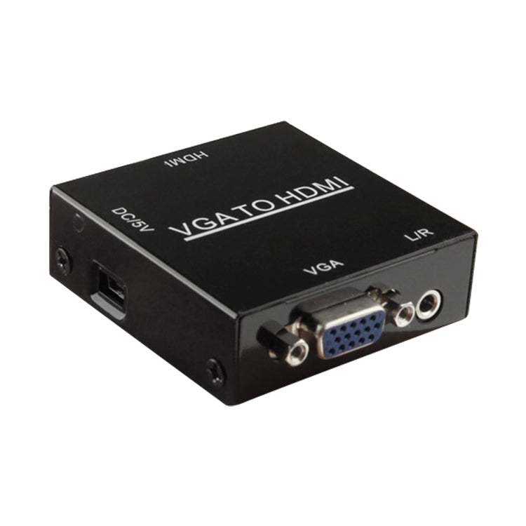 Adattatore convertitore audio video digitale HD 1080P HDMI Mini VGA a HDMI Scaler Box per PC / HDTV, HD 1080P