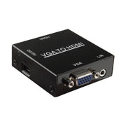 Adattatore convertitore audio video digitale HD 1080P HDMI Mini VGA a HDMI Scaler Box per PC / HDTV, HD 1080P