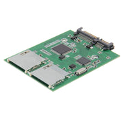 Scheda convertitore doppia scheda SD a scheda convertitore adattatore SATA a 22 pin, Dual SD to 22 Pin SATA