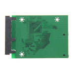 Scheda convertitore adattatore SD a SATA a 22 pin, SD to 22 Pin SATA (Green)
