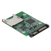 Scheda convertitore adattatore SD a SATA a 22 pin, SD to 22 Pin SATA (Green)