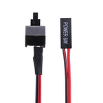 Cavo dell'interruttore di alimentazione del telaio del computer da 10 pezzi, 10 PCS Chassis Power Switch Cable