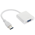Convertitore adattatore multi-display da USB 3.0 a VGA Scheda grafica video esterna, USB 3.0