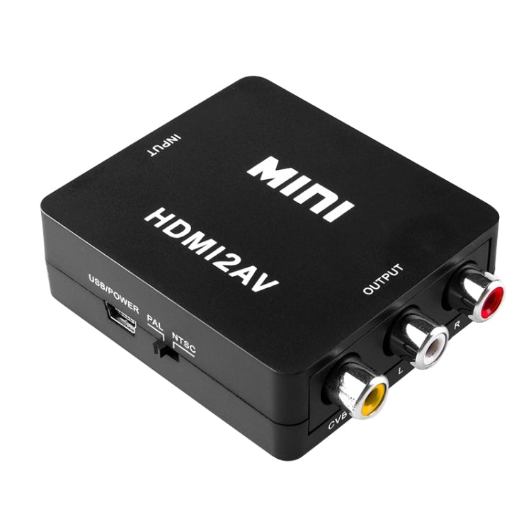 VK-126 Adattatore convertitore video Mini HD HDMI a AV/CVBS, HDMI to AV/CVBS