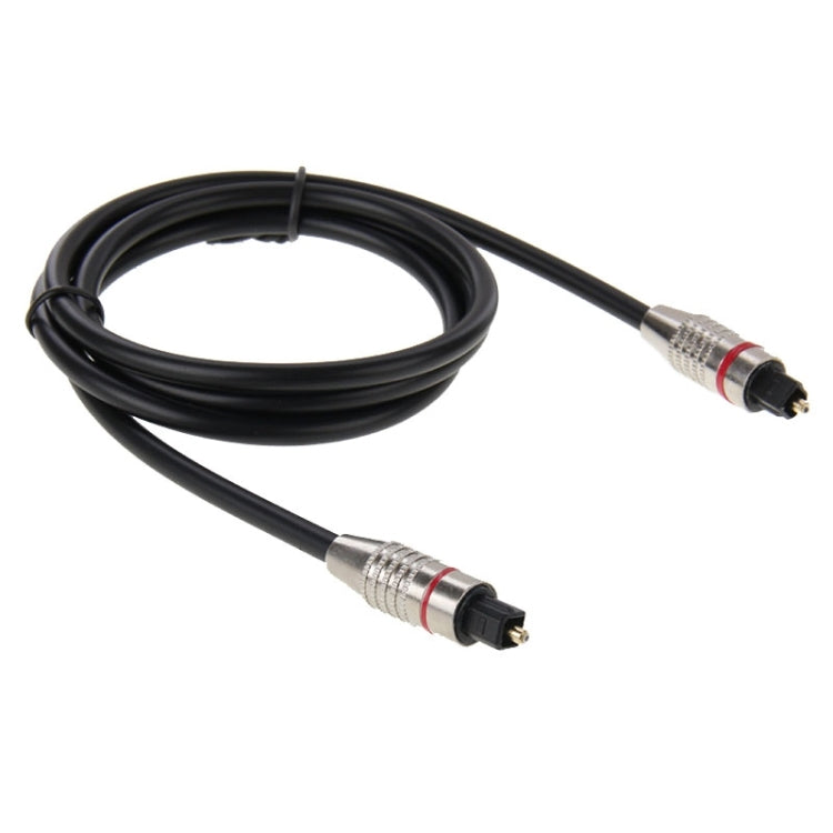 Cavo audio digitale in fibra ottica Toslink da M a M, diametro esterno: 5,0 mm, lunghezza: 1 m, 1m