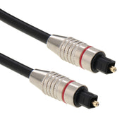 Cavo audio digitale in fibra ottica Toslink da M a M, diametro esterno: 5,0 mm, lunghezza: 2 m, 2m