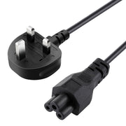 Cavo di alimentazione CA per notebook britannico di alta qualità a 3 poli, lunghezza: 1,5 m, 3 Prong Style UK Plug, Length: 1.5m