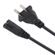 Cavo di alimentazione CA per notebook americano a 2 poli di alta qualità, lunghezza: 1,5 m, 2 Prong Style US Plug, Length: 1.5m