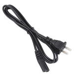 Cavo di alimentazione CA per notebook americano a 2 poli di alta qualità, lunghezza: 1,5 m, 2 Prong Style US Plug, Length: 1.5m