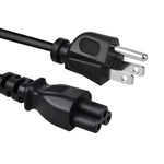 Cavo di alimentazione CA per notebook americano a 3 poli di alta qualità, lunghezza: 1,8 m, 3 Prong Style US Plug, Length: 1.8m