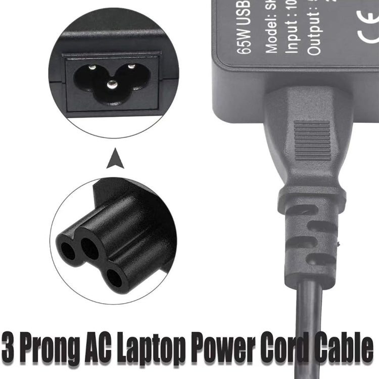 Cavo di alimentazione CA per notebook americano a 3 poli di alta qualità, lunghezza: 1,8 m, 3 Prong Style US Plug, Length: 1.8m