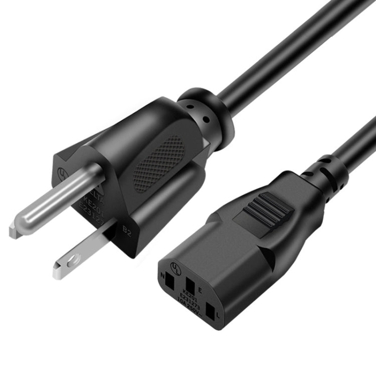Cavo di alimentazione CA per notebook americano a 3 poli di alta qualità, lunghezza: 1,8 m, US Plug, 1.8m
