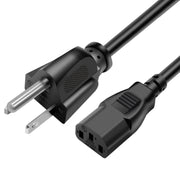 Cavo di alimentazione CA per notebook americano a 3 poli di alta qualità, lunghezza: 1,8 m, US Plug, 1.8m